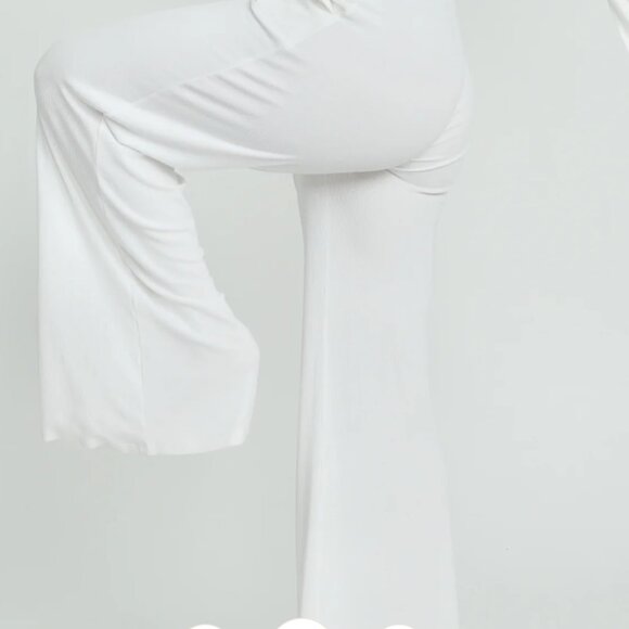 Riot swim Rory wide leg pant in Dove size L - Picture 4 of 5